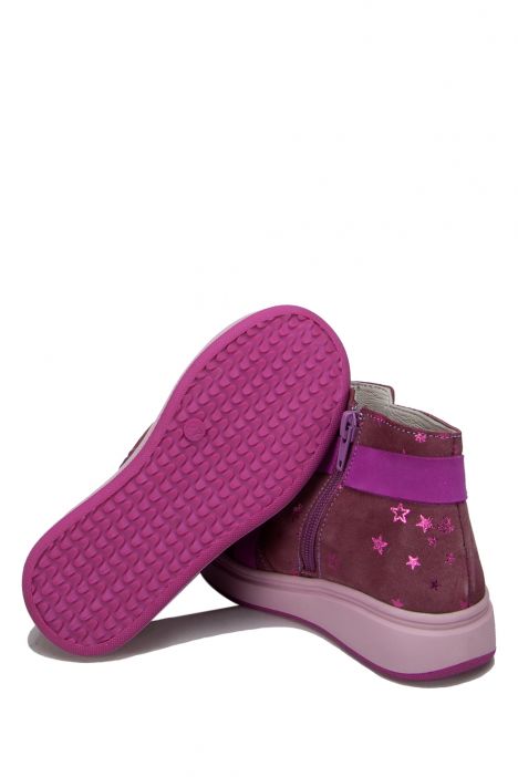 RP08 Kifidis Paplus Kız Çocuk Nubuk Bot 25-30 Lila Süet / Lillac Suede