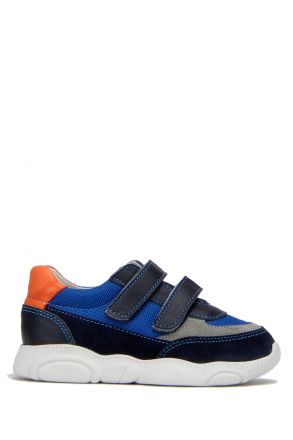 RP36 Kifidis-Kids Erkek Çocuk Spor Ayakkabı 21-30 Lacivert Süet / Navy Blue Suede