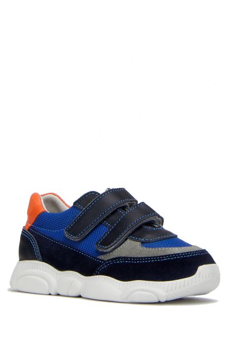 RP36 Kifidis-Kids Erkek Çocuk Spor Ayakkabı 21-30 Lacivert Süet / Navy Blue Suede