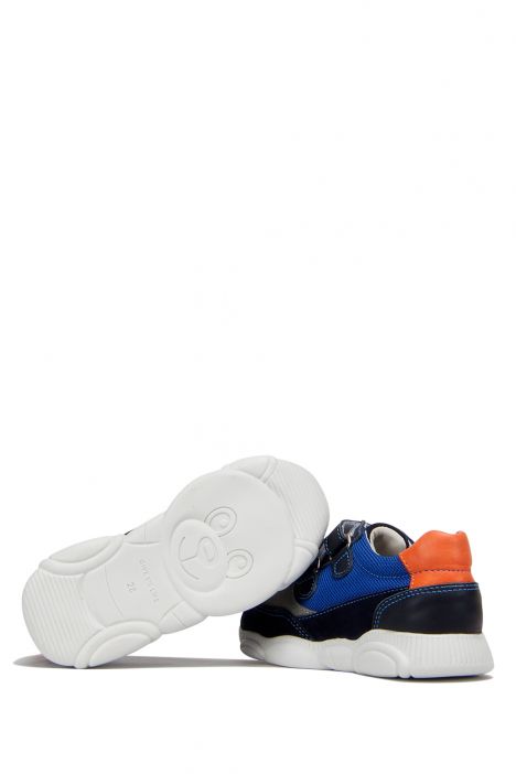 RP36 Kifidis-Kids Erkek Çocuk Spor Ayakkabı 21-30 Lacivert Süet / Navy Blue Suede