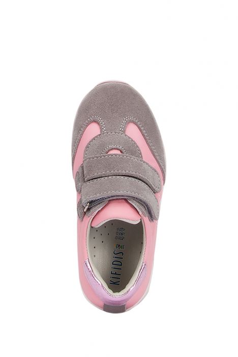 RP81 Kifidis Paplus Unisex Çocuk Spor Ayakkabı 21-30 Gri-Pembe