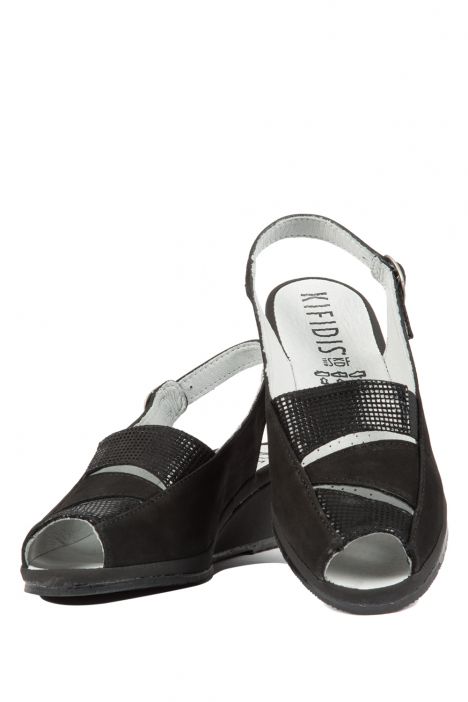Rivalda Ac-Kifidis Kadın Sandalet 35-42 Siyah / Black