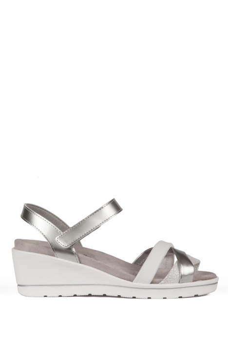 Rosa 04 Ac-Kifidis Kadın Sandalet 35-41 White Crack