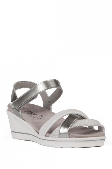 Rosa 04 Ac-Kifidis Kadın Sandalet 35-41 White Crack