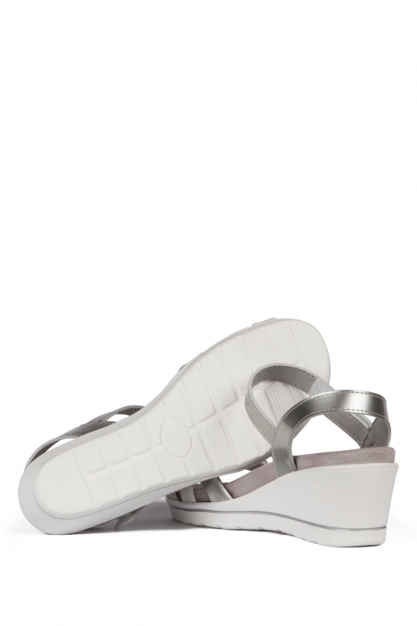 Rosa 04 Ac-Kifidis Kadın Sandalet 35-41 White Crack