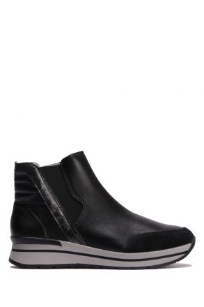 Rubina 11 Ac-Kifidis Kadın Deri Bot 36-41 Siyah/Black 1038/2738/Gri Paris