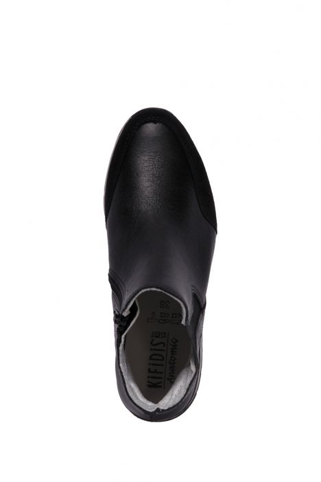 Rubina 11 Ac-Kifidis Kadın Deri Bot 36-41 Siyah/Black 1038/2738/Gri Paris