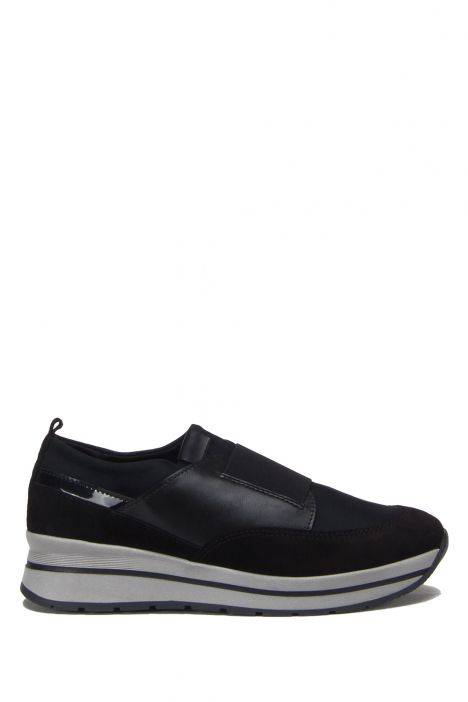 Ruby 11 Ac-Kifidis Kadın Ayakkabı 35-41 Siyah Likra / Black Lycra - 1038/738/908