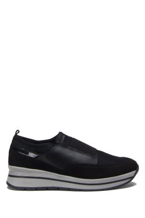 Ruby 11 Ac-Kifidis Kadın Ayakkabı 35-41 Siyah Likra / Black Lycra - 1038/738/908