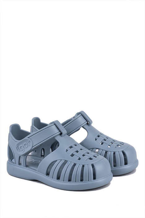 S10271 Igor Tobby Solid Çocuk Sandalet 19-28 Mavi - 225 Oceano