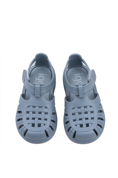 S10271 Igor Tobby Solid Çocuk Sandalet 19-28 Mavi - 225 Oceano