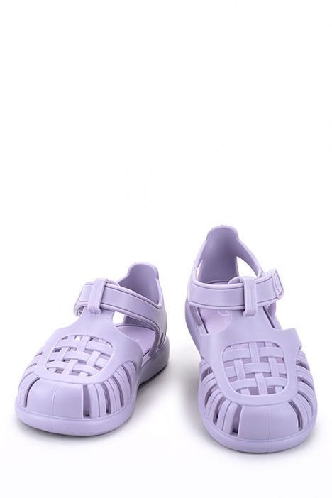 S10271 Igor Tobby Solid Çocuk Sandalet 20-27 Mor - Malva 018