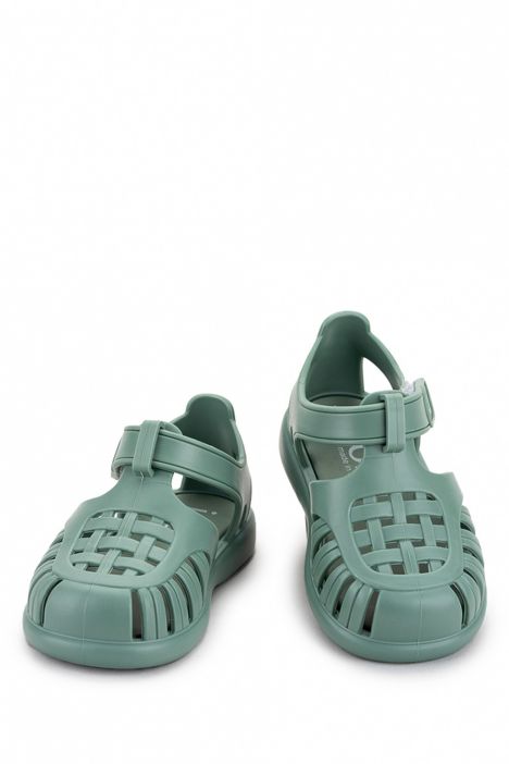 S10271 Igor Tobby Solid Çocuk Sandalet 20-27 Yeşil - Nuevo Verde 384
