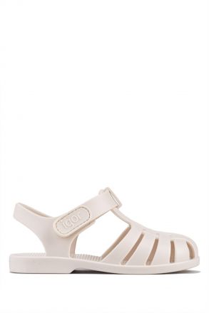 S10288 Igor Clasica V. Çocuk Sandalet 21-31 Krem-079 Marfil