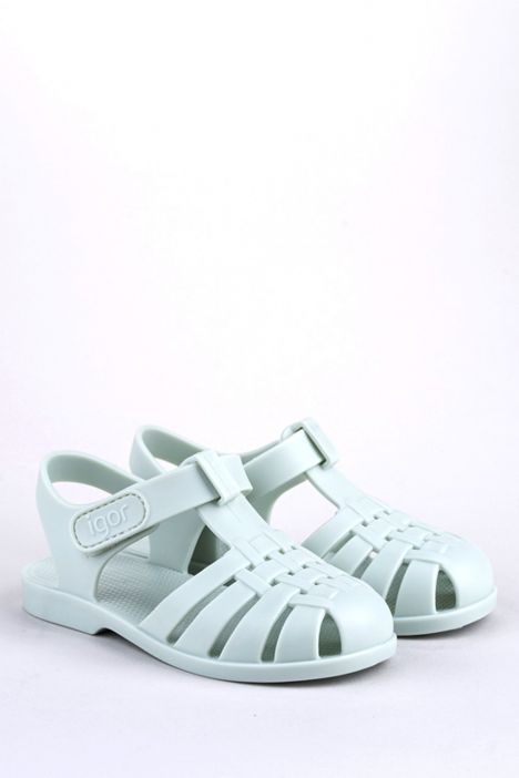 S10288 Igor Clasica V. Çocuk Sandalet 21-31 Su Yeşili-026 Menta