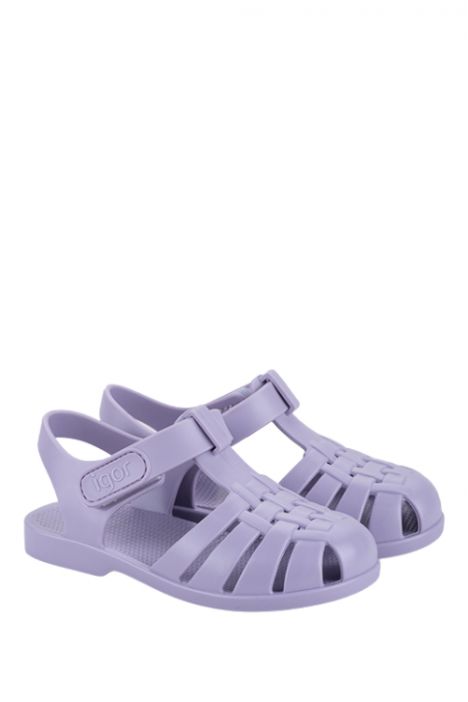 S10288 Igor Clasica V. Çocuk Sandalet 21-31 Mor - Malva 018