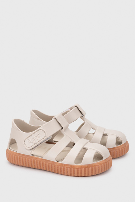 S10291 Igor Nico Caramelo Çocuk Sandalet 20-30 Kum-100 Sand