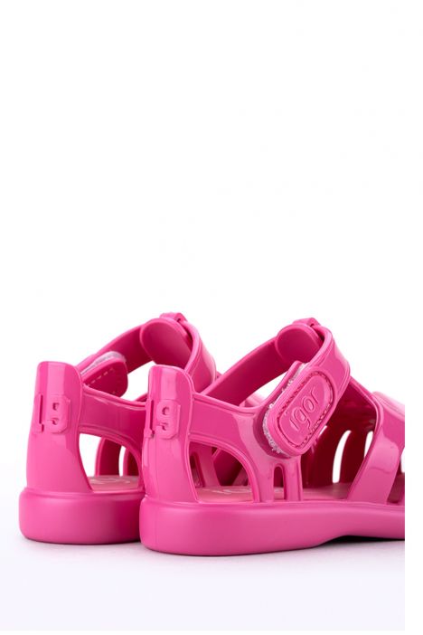 S10310 Igor Toby Gloss Love Çocuk Sandalet 20-27 Fuşya-007 Fucsia