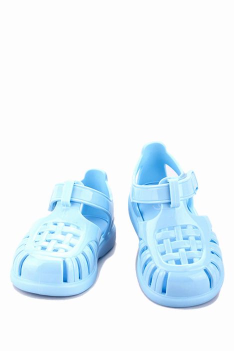 S10311 Igor Toby Gloss Çocuk Sandalet 20-25 Mavi-006 Celeste