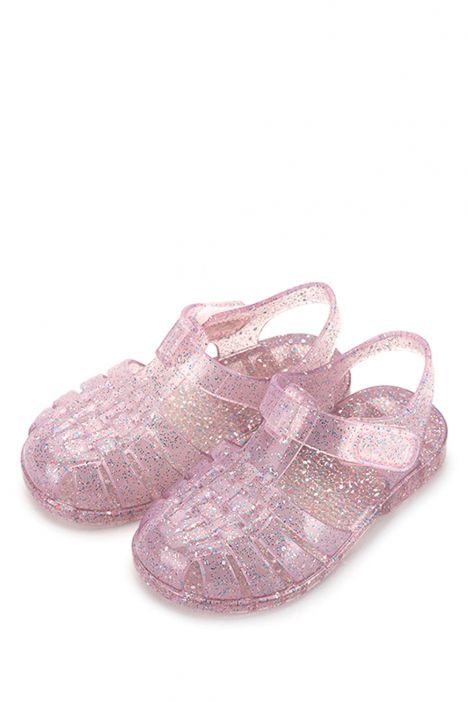 S10329 Igor Clasica Cristal Çocuk Sandalet 22-34 Pembe / Tr. Rosa Multi GlitteR 385