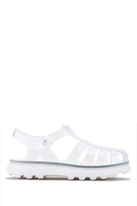 S10361 Igor Vega Cristal Kadın Sandalet 36-41 Transparan / Transparente-Blanco 001