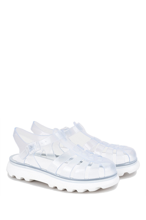 S10361 Igor Vega Cristal Kadın Sandalet 36-41 Transparan / Transparente-Blanco 001