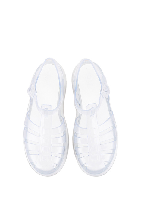 S10361 Igor Vega Cristal Kadın Sandalet 36-41 Transparan / Transparente-Blanco 001