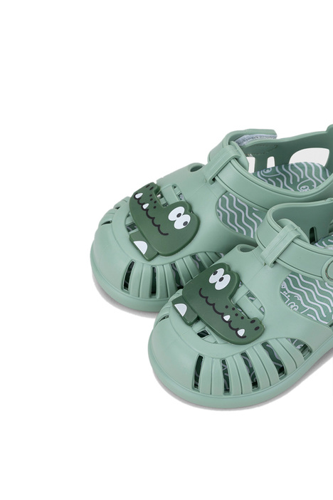 S10371 Igor Tobby Croco Erkek Çocuk Sandalet 21-26 Yeşil / Matcha 361