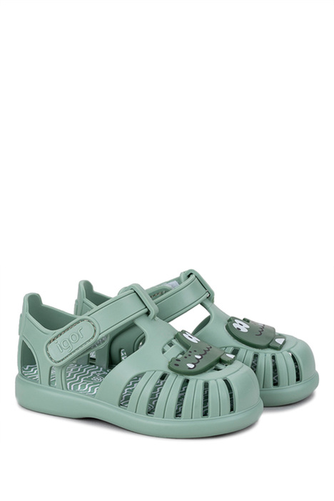 S10371 Igor Tobby Croco Erkek Çocuk Sandalet 21-26 Yeşil / Matcha 361