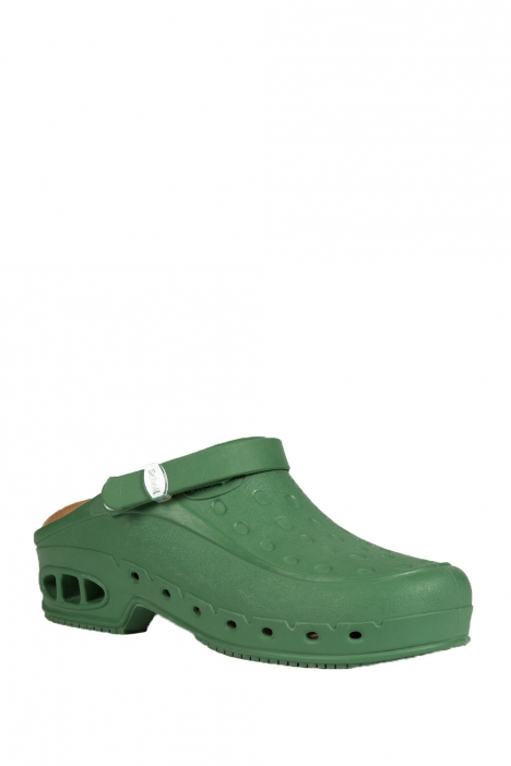 Scholl Mantar İç Taban Unisex Ameliyathane Sabosu Yeşil VERDE