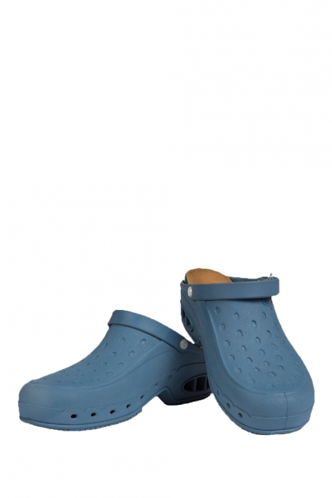 Scholl Mantar İç Taban Unisex Ameliyathane Sabosu Mavi BLU-MAVİ TONU