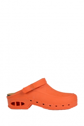 Scholl Mantar İç Taban Unisex Ameliyathane Sabosu Turuncu ARANCIO