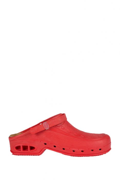 Scholl Mantar İç Taban Unisex Ameliyathane Sabosu Kırmızı D86 Kırmızı / Rosso