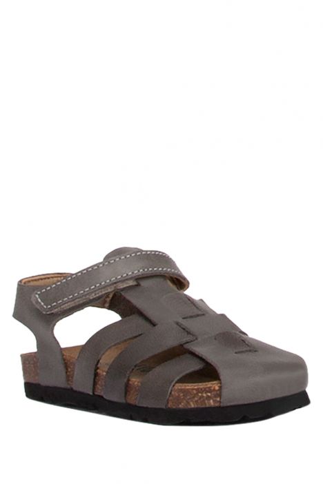 SK02 Kifidis-Kids Çocuk Mantar Sandalet 24-35 Gri Crazy