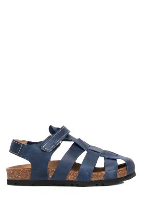 SK02 Kifidis-Kids Çocuk Mantar Sandalet 24-35 Kot Crazy