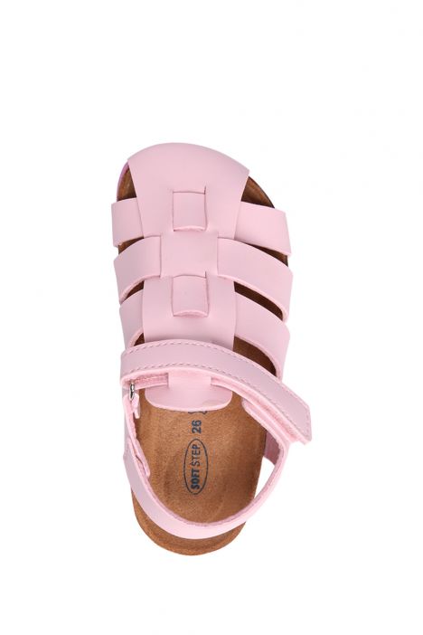 SK02 Kifidis-Kids Çocuk Mantar Sandalet 24-35 Pembe - 038