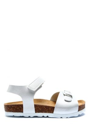 SK05 Kifidis-Kids Soft Step Çocuk Mantar Sandalet 24-32 Lame - 054