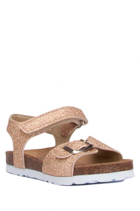 SK09 Kifidis-Kids Çocuk Mantar Sandalet 24-30 BRONZE