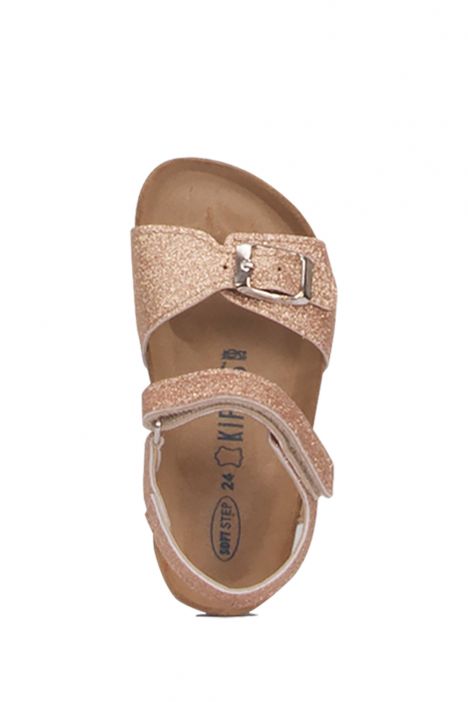 SK09 Kifidis-Kids Çocuk Mantar Sandalet 24-30 BRONZE