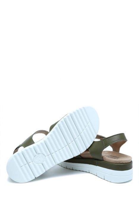 Sami 16 Ac-Kifidis Kadın Anatomik Sandalet 36-41 Haki/Khaki 4257/4257