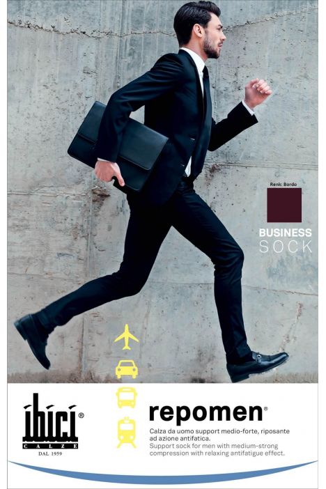 Segreta Unisex Diz Altı Varis Çorabı (Repomen) BORDO
