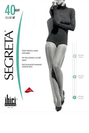 Segreta Prestige Light 40 Külotlu Dinlendirici Çorap MÜRDÜM