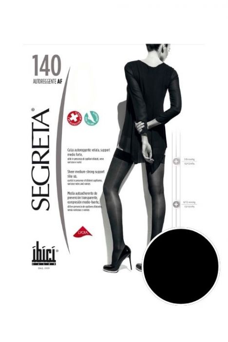 Segreta 140 Autoreggente - Jartiyerli Siyah / Nero