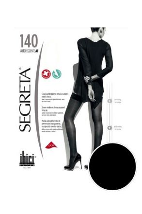 Segreta 140 Autoreggente - Jartiyerli Siyah / Nero