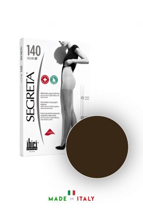 Segreta 140 Külotlu Varis Çorabı MARRONE
