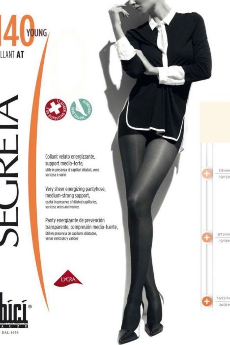 Segreta 140 Young Külotlu Varis Çorabı 36-A.TEN