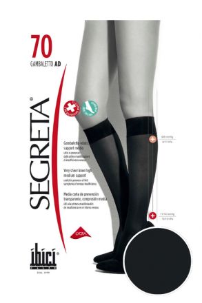 Segreta 70 Kısa (GAMBALETTO) Siyah / Nero
