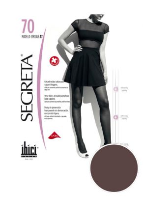 Segreta 70 Modello Speciale Külotlu Ağsız Çorap FUME