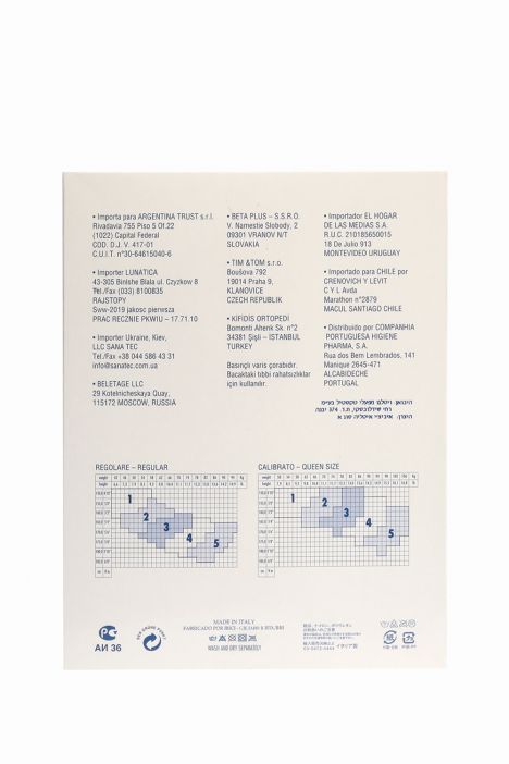 Segreta Plus 280 Den. 22-30 mmHg Diz Üstü Varis Çorabı 23-TEN