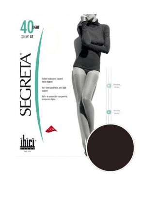 Segreta Prestige Light 40 Külotlu Dinlendirici Çorap Siyah / Nero
